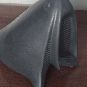 Jonathan Adler Black Walrus Sculpture